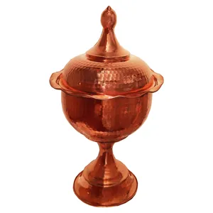 شکلات خوری مسی مدل کلاه فرنگی کد CHM04
