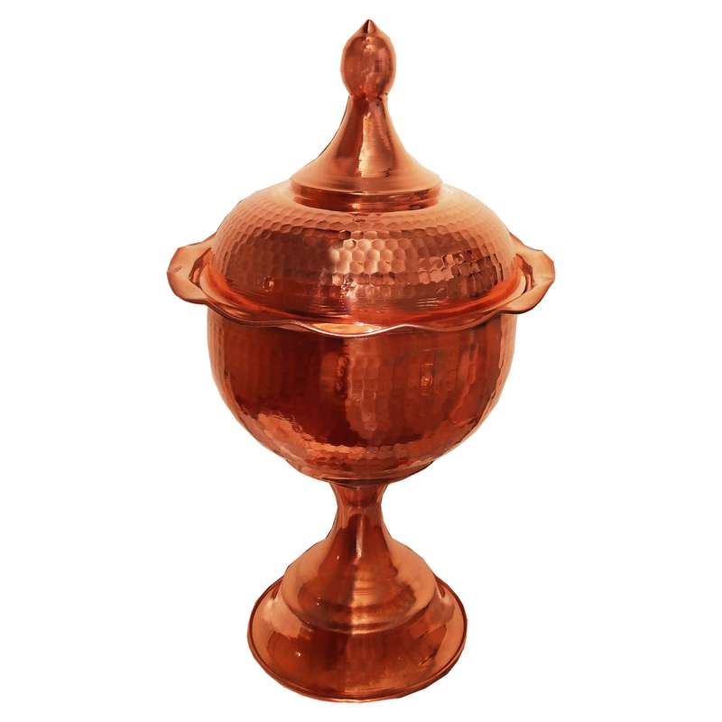 شکلات خوری مسی مدل کلاه فرنگی کد CHM04