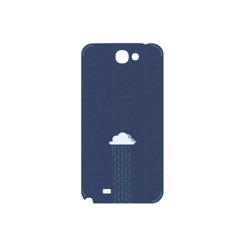 برچسب پوششی ماهوت مدل Minimal Data Cloud مناسب برای گوشی موبایل سامسونگ Galaxy Note 2