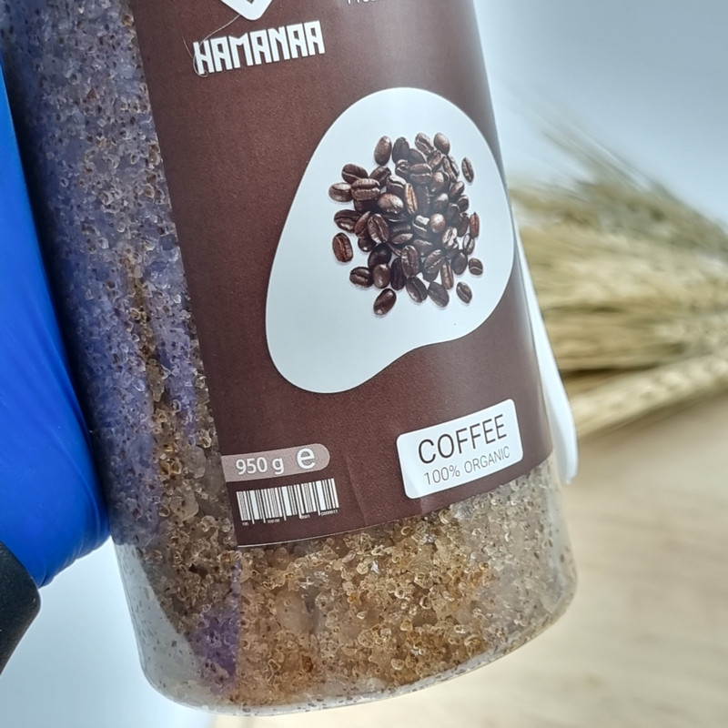 نمک حمام هامانا مدل Coffee وزن 950 گرم