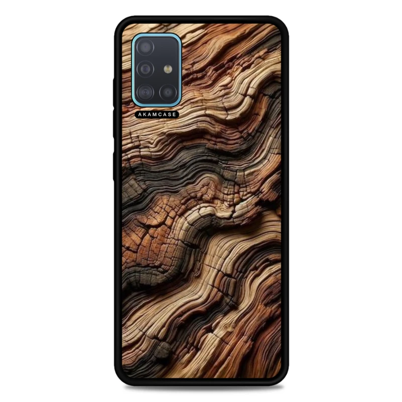 کاور آکام مدل AMC-WSGA51-WOOD-1 مناسب برای گوشی موبایل سامسونگ Galaxy A51