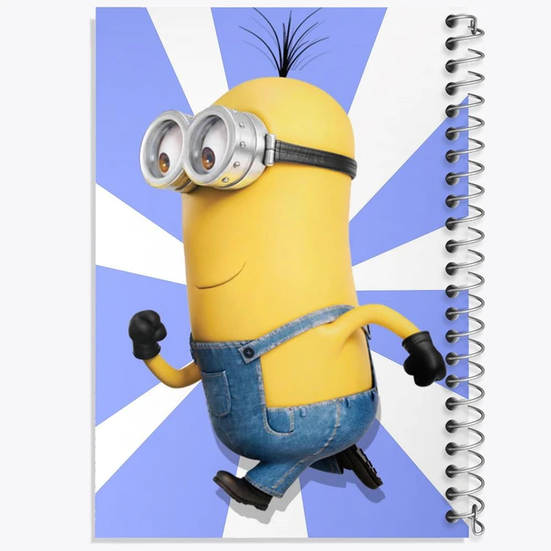 دفتر نت موسیقی 50 برگ خندالو مدل مینیون Minions کد 2450