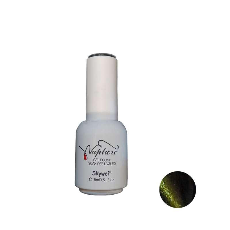 لاک ژل ناخن اسکای وی مدل چشم گربه ای شماره z04