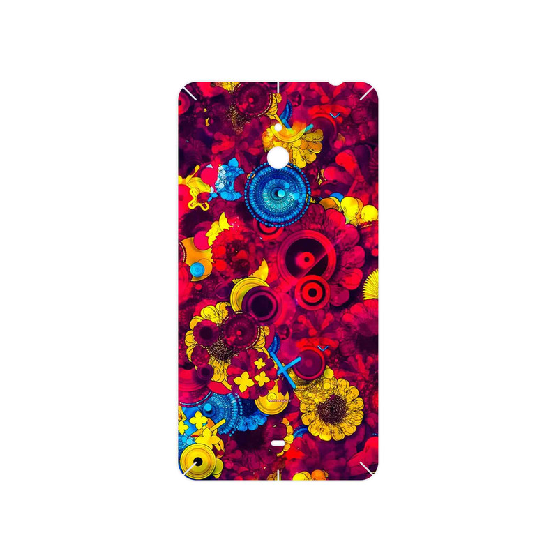 برچسب پوششی ماهوت مدل Vector Flower Garden Digital Art مناسب برای گوشی موبایل نوکیا Lumia 1320