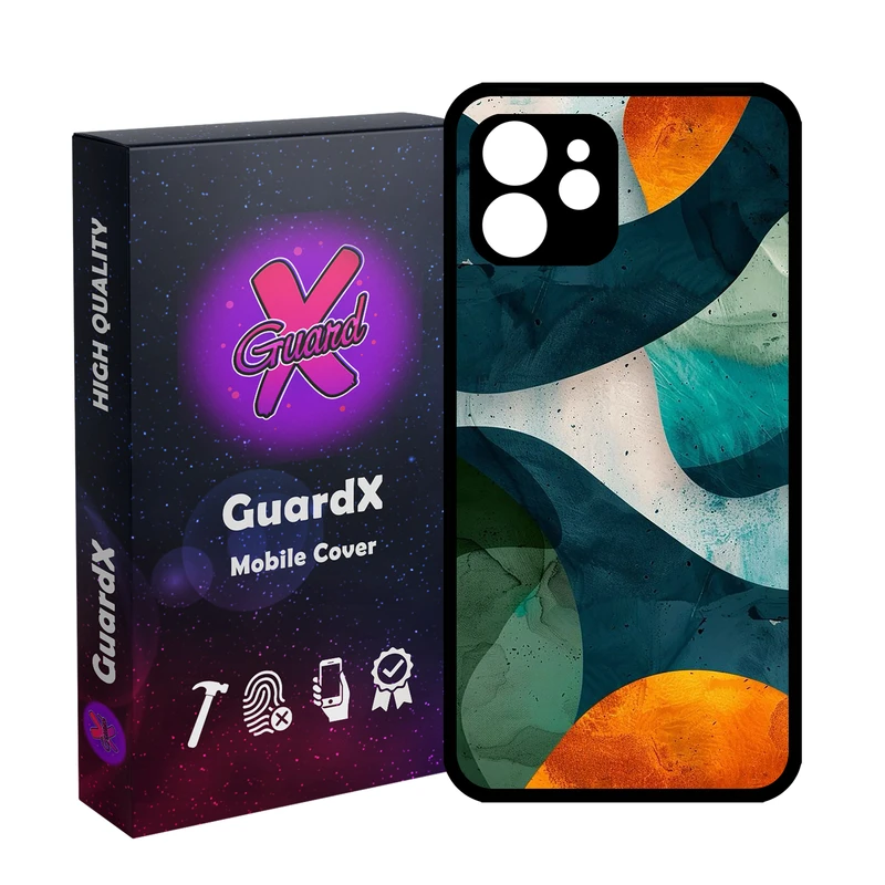 کاور گارد ایکس طرح رنگی مدل 11082 مناسب برای گوشی موبایل اپل iPhone 12