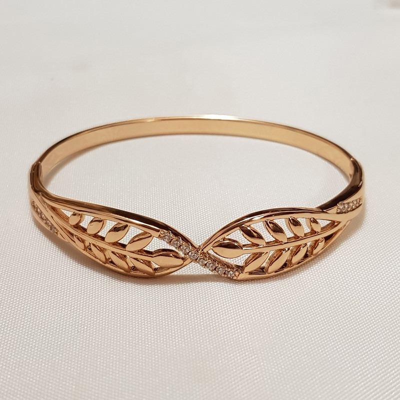 دستبند زنانه ژوپینگ مدل گل گندم 57 3250