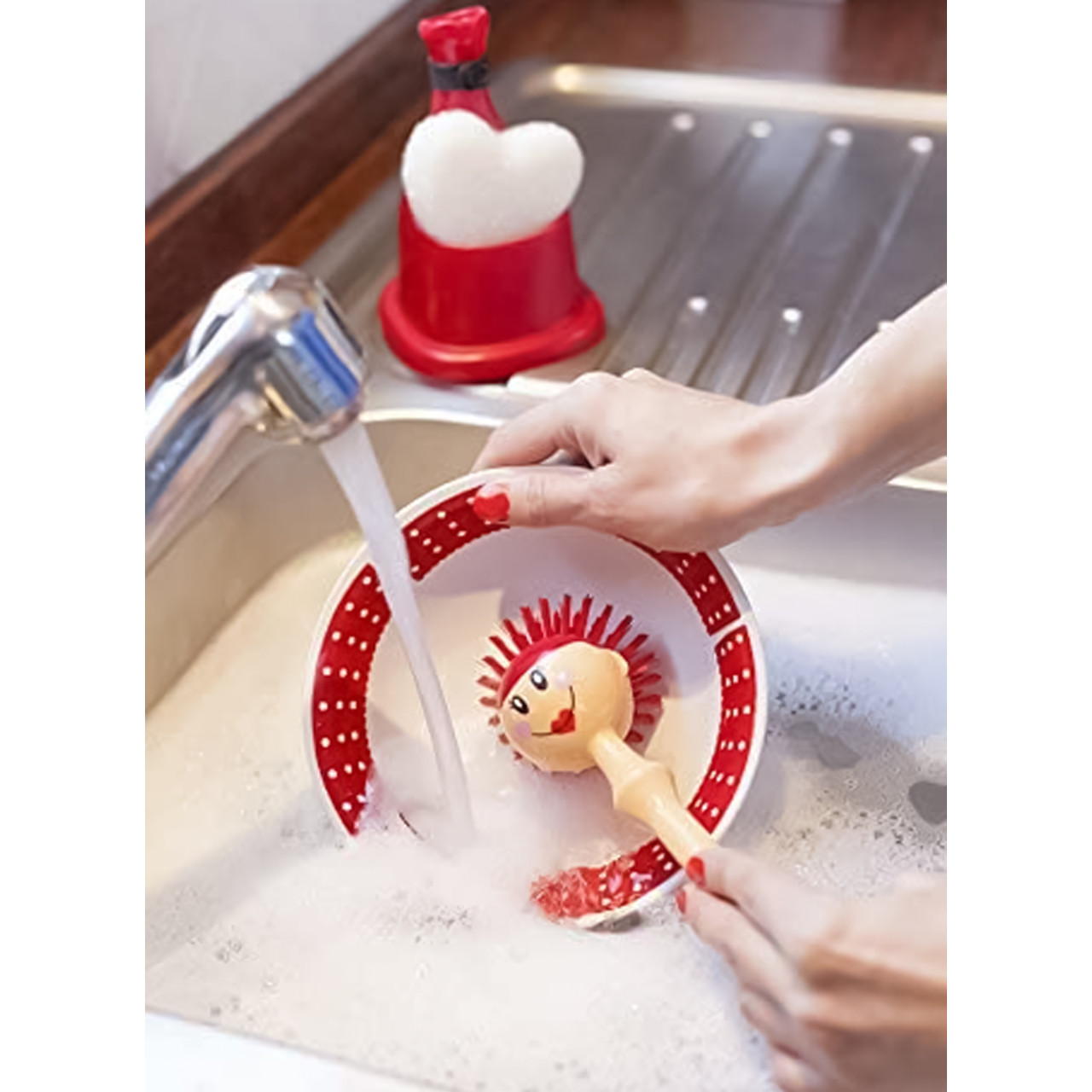 فرچه شستشو ویگار مدل SIDE کد 4539 به همراه اسکاچ