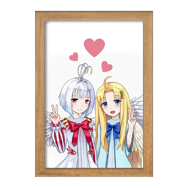 تابلو خندالو مدل میلو و فیتوریا انیمه ظهور قهرمان سپر  کد 15926