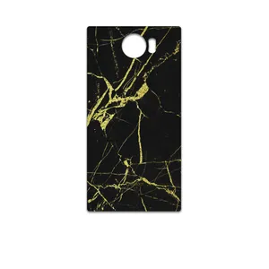 MAHOOT  Graphite-Gold-Marble Cover Sticker for BlackBerry Priv