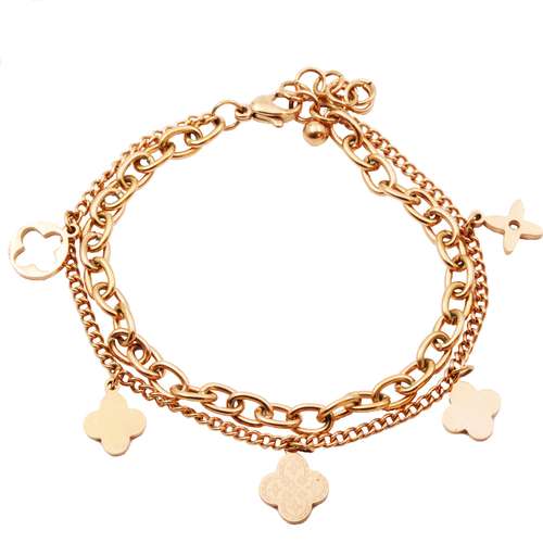 دستبند زنانه مون رِی مدل clover کد 359