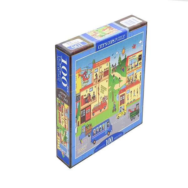 پازل 100 تکه مدل شهر پليس  کد 8038