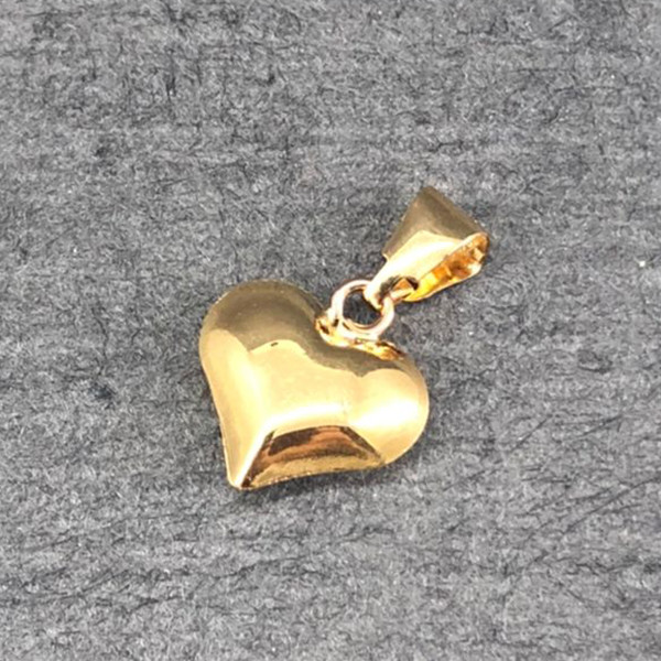 آویز گردنبند طلا 18 عیار زنانه دوست خوب مدل قلب dk831