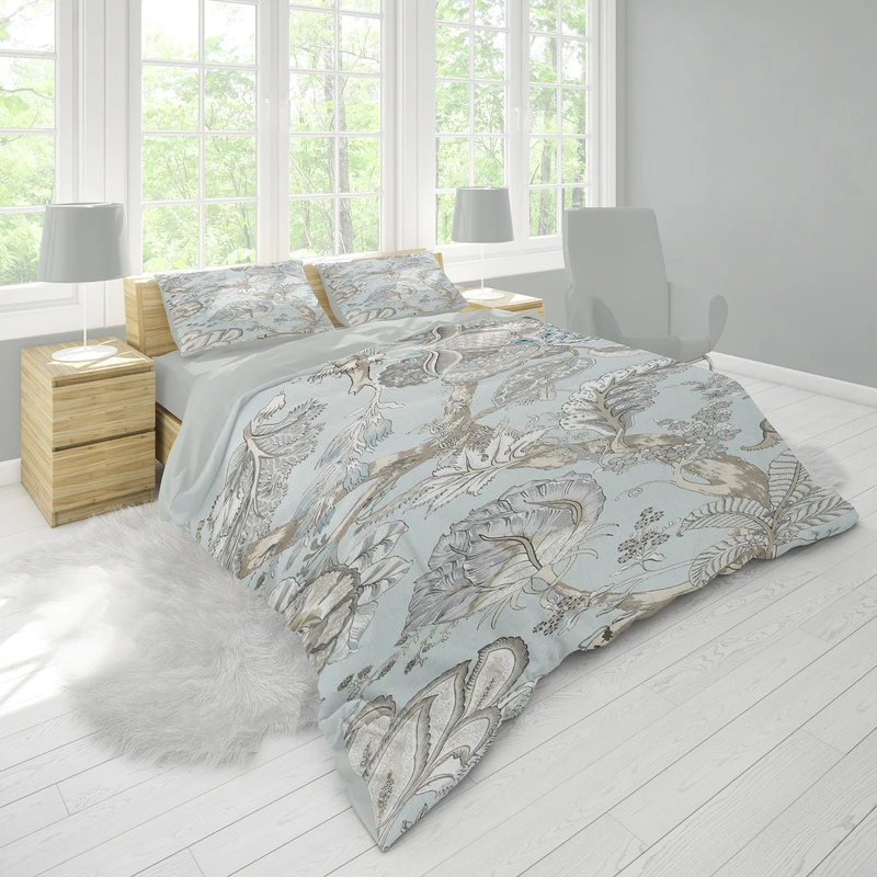 سرویس خواب 2 نفره 6 تکه مدل B499 میکروچاپ دیجیتال  