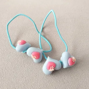 کش مو دخترانه مدل قلب بسته 2 عددی