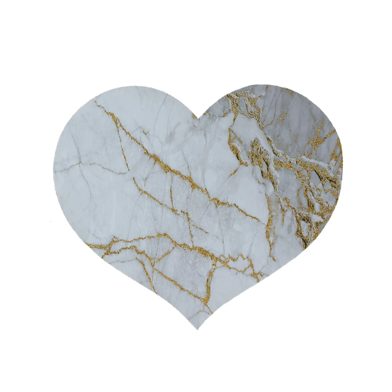پادری مدل قلب طرح سنگ کد 8609 سایز 90 × 90 سانتی متر