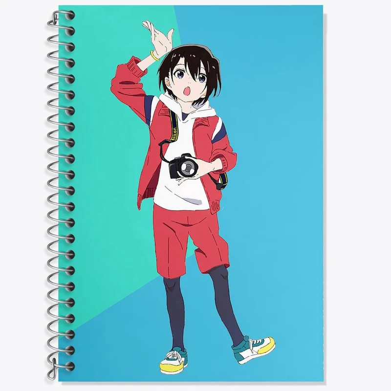 دفتر زبان 50 برگ خندالو مدل سه خط طرح یوزورو نیشیمیا انیمه سایلنت ویس A Silent Voice کد 15833