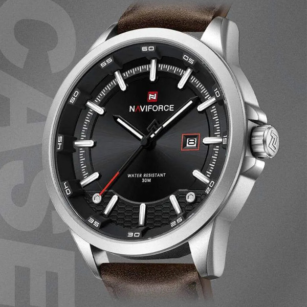 ساعت مچی عقربه‌ای کوارتز مردانه نیوی فورس مدل NF9248