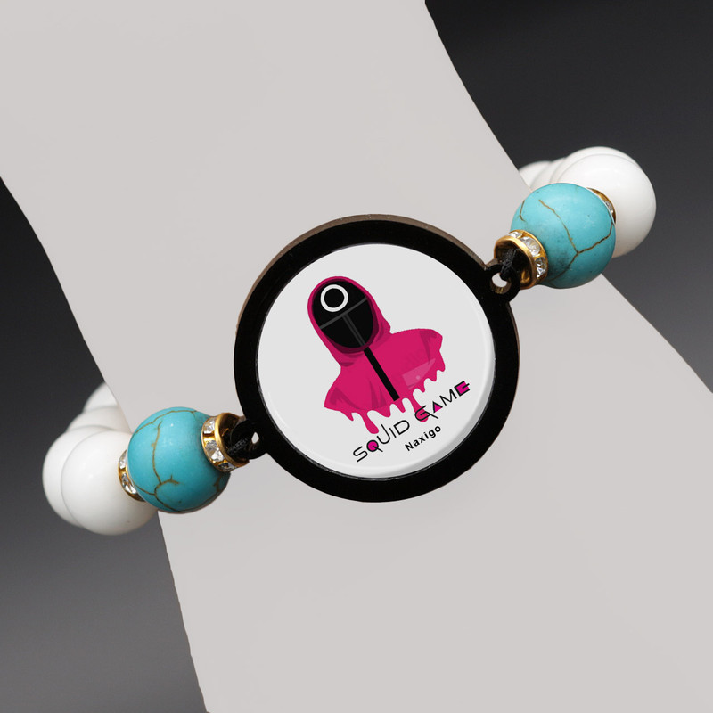 دستبند زنانه ناکسیگو طرح سریال بازی مرکب مدل BR4935