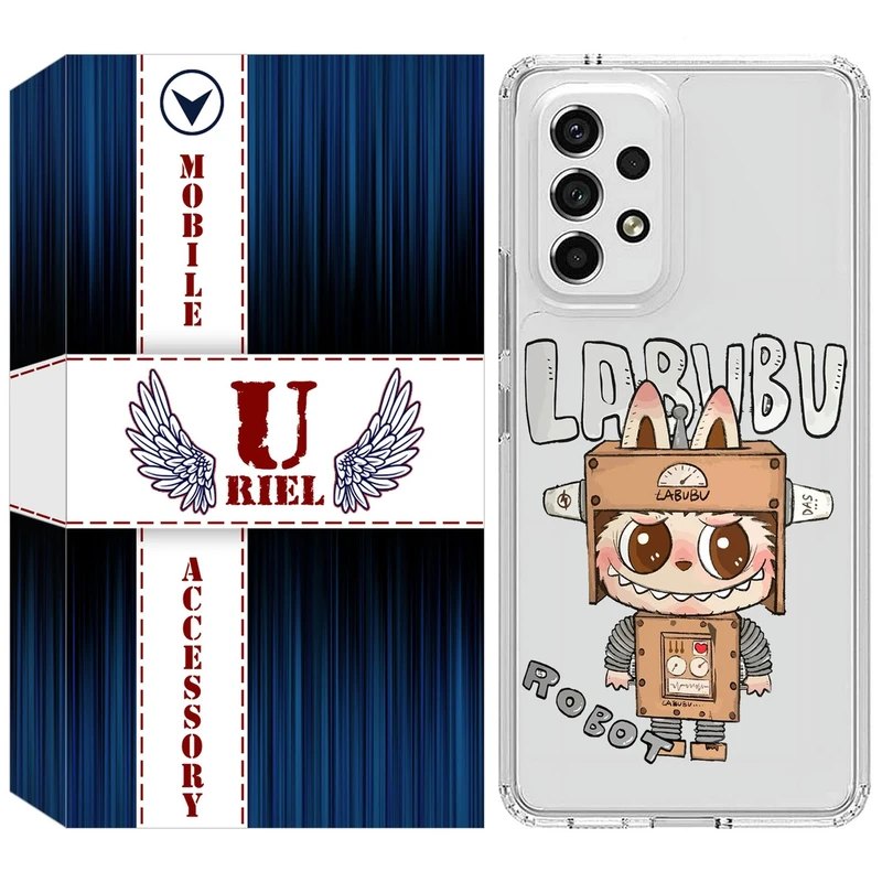 کاور یوریل مدل Clear کد 121 طرح لبوبو مناسب برای گوشی موبایل سامسونگ Galaxy A32 5G / M32 5G