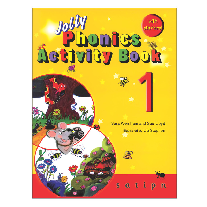 کتاب Jolly Phonics Activity Book 1 اثر Sue Lioyd and Sara Wernham انتشارات Jolly