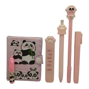 بسته لوازم تحریر مدل پاندا مجموعه 6 عددی