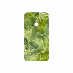 MAHOOT Green Crystal Marble Cover Sticker for LG K8 2017