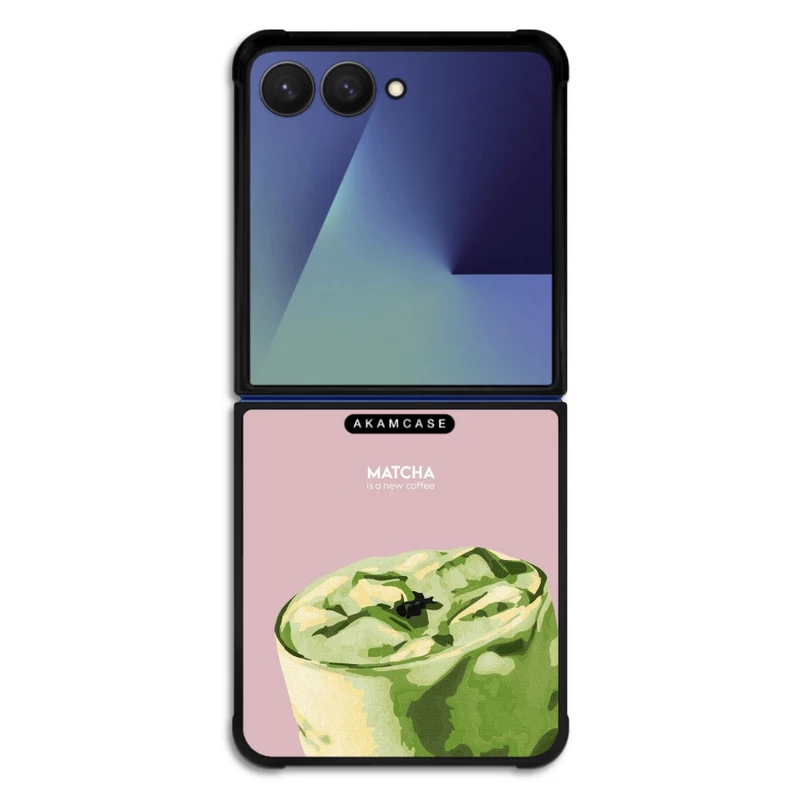 کاور آکام مدل AMC-WSGZFLIP7-MATCHA-27 مناسب برای گوشی موبایل سامسونگ Galaxy Z Flip 7