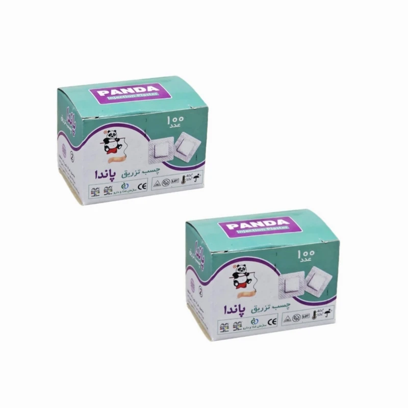 چسب تزریق پاندا مدل M02 دو بسته 100 عددی