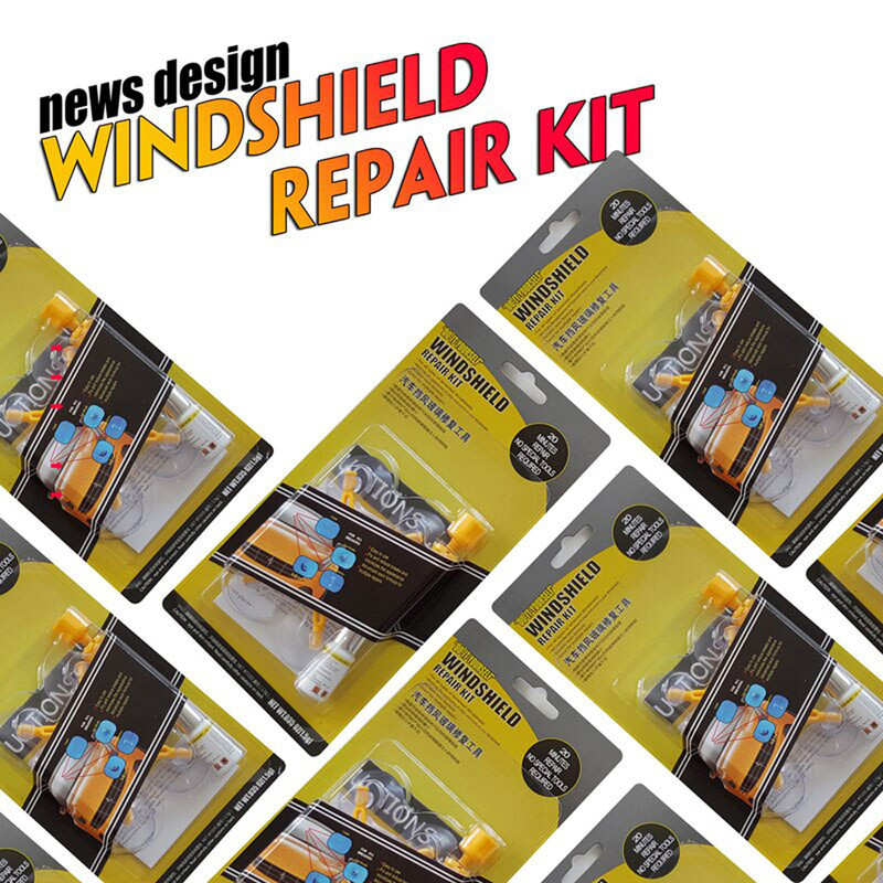 کیت ترمیم ترک شیشه خودرو مدل WINDSHIELD کد 6355