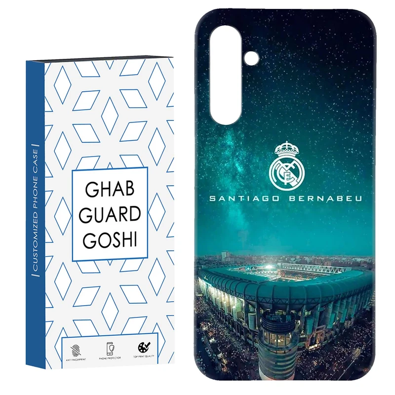 کاور قاب گارد گوشی طرح رئال مادرید کد Dimo-587 مناسب برای گوشی موبایل سامسونگ Galaxy S23 Fe