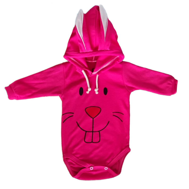 ست بادی و شلوار نوزادی مدل Rabbit کد A01