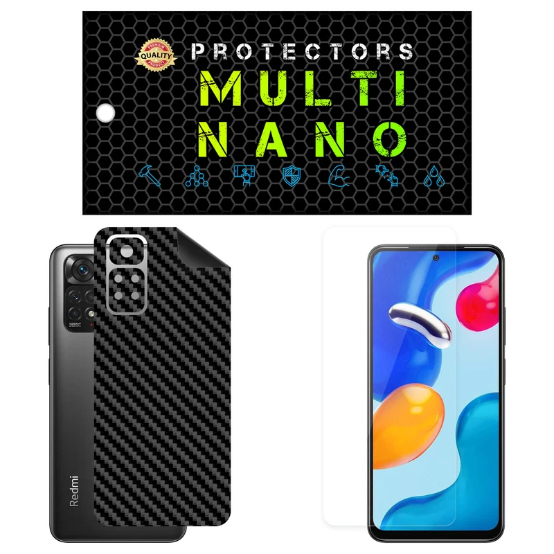 محافظ صفحه نمایش مولتی نانو مدل X-SFC مناسب برای گوشی موبایل شیائومی Redmi Note 11S به همراه برچسب پوششی