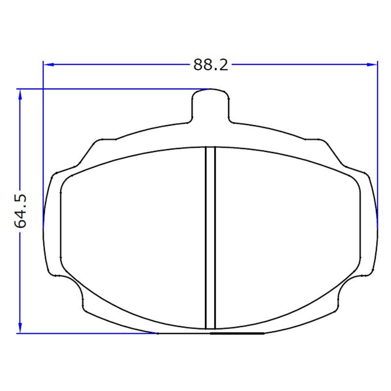 لنت ترمز جلو لومار مدل Paykan مناسب برای روا