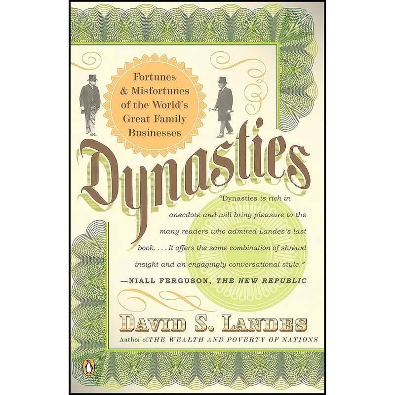 کتاب Dynasties اثر David S. Landes انتشارات Penguin Books