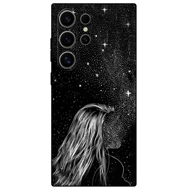 کاور مگافون طرح دخترانه مدل 8264 مناسب برای گوشی موبایل سامسونگ Galaxy S24 Ultra