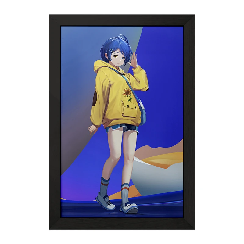 تابلو خندالو مدل آی انیمه واندر اگ پرایورتی کد 34066