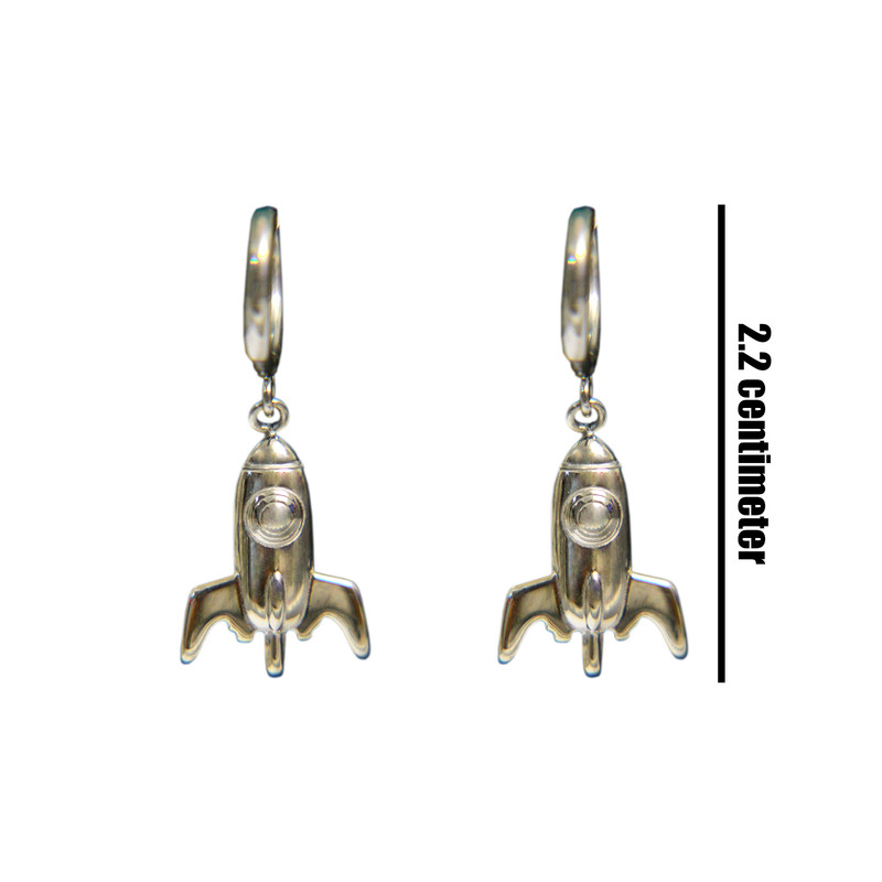 گوشواره دخترانه مدل موشک کد BD 23