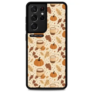 AKAM AMC-WSGS21U-PUMPKIN-24 Cover For Samsung Galaxy S21 Ultra