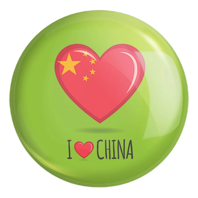 پیکسل خندالو طرح پرچم چین کد 20581 مدل بزرگ