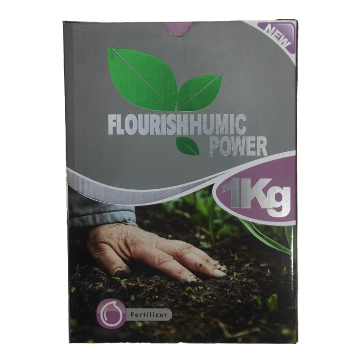 کود هیومیک اسید مدل فلوریش وزن یک کیلوگرم