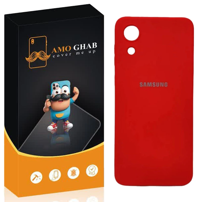 کاور عمو قاب مدل سیلیکونی مناسب برای گوشی موبایل سامسونگ  Galaxy A03 core