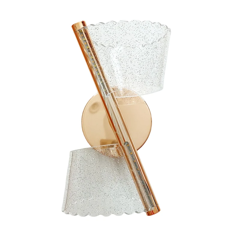 چراغ دیواری مدل دو لاله طرح شاین کد 2005