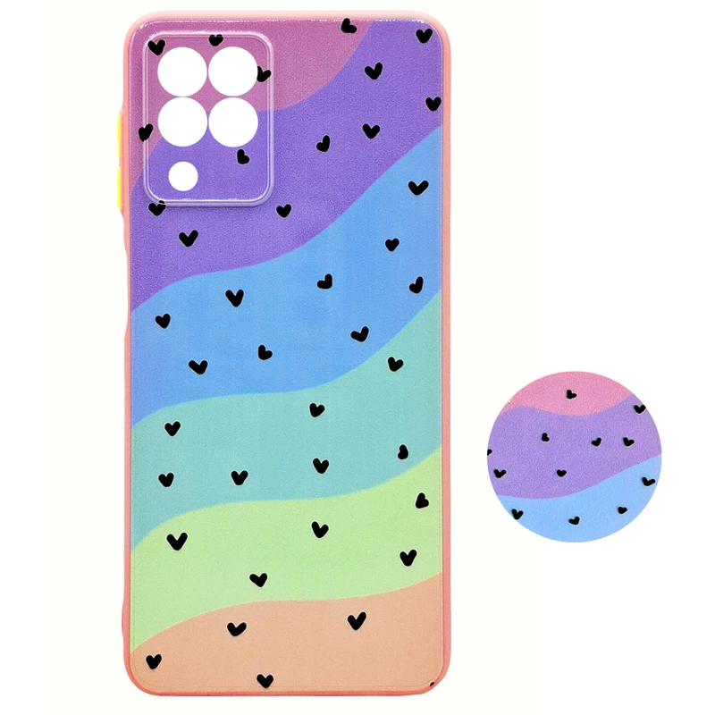 کاور مدل 7RANG UV مناسب برای گوشی موبایل سامسونگ Galaxy A22 4G به همراه پاپ سوکت