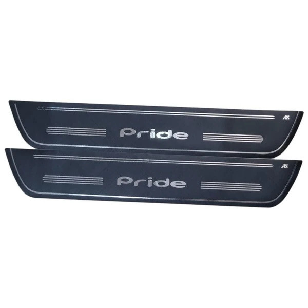 برچسب پارکابی خودرو استیک طرح چرم کد M374 مناسب برای وانت پراید 151 مجموعه 2 عددی