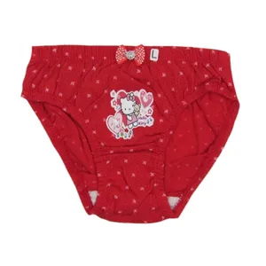 شورت دخترانه مدل خال خالی رنگ قرمز