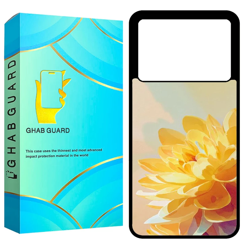 کاور قاب گارد طرح گل مدل GCHPK70P مناسب برای گوشی موبایل شیائومی Redmi K70 Pro 5G / Poco F6 Pro