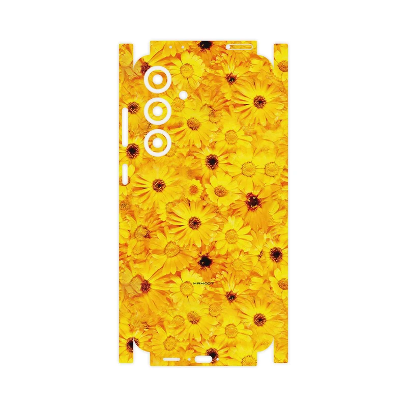 برچسب پوششی ماهوت مدل Yellow_Flower-FullSkin مناسب برای گوشی موبایل سامسونگ Galaxy S24 FE