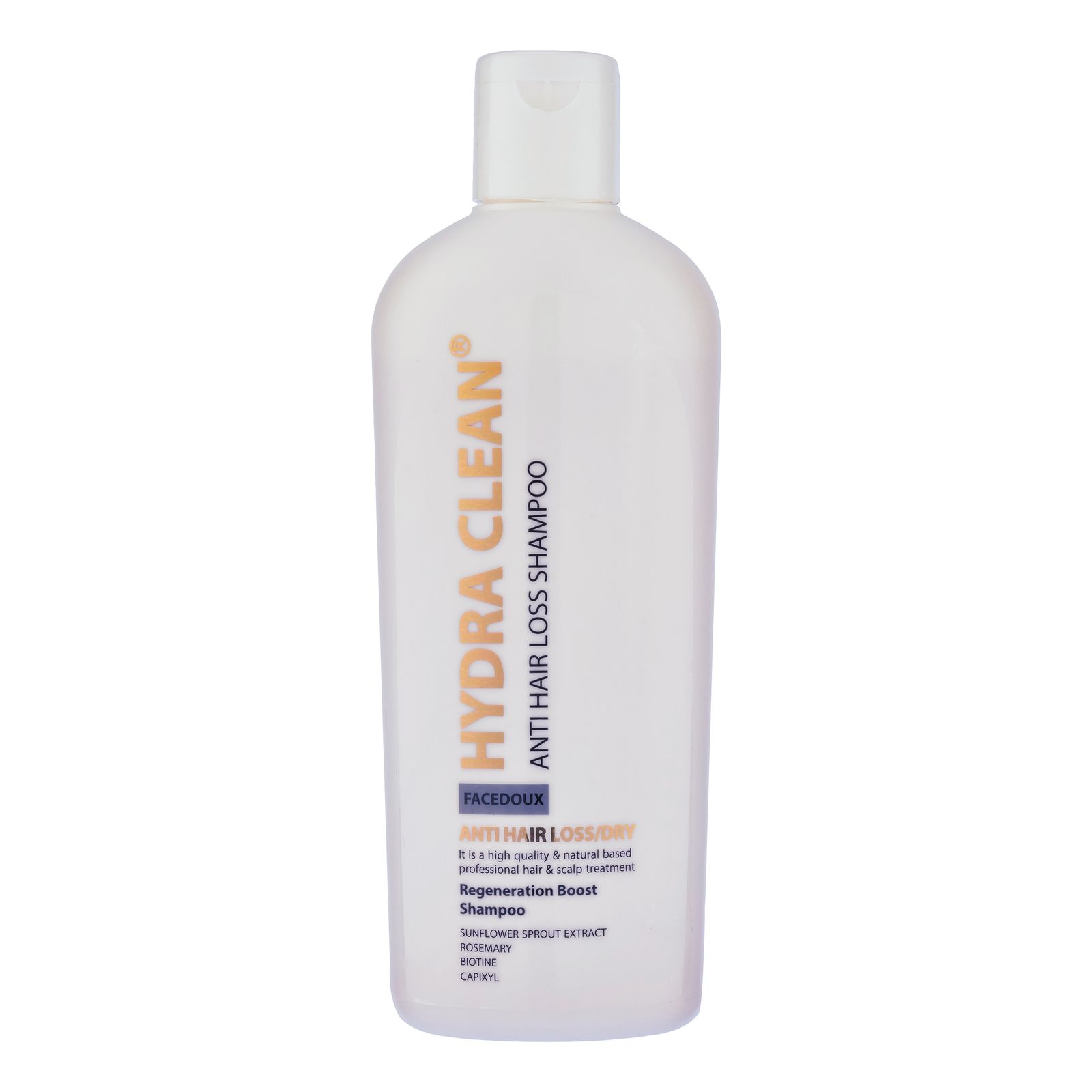 شامپو ضد ریزش مو هدرا کلین مدل FACEDOUX مناسب برای موی خشک حجم 220 میلی لیتر - - 1