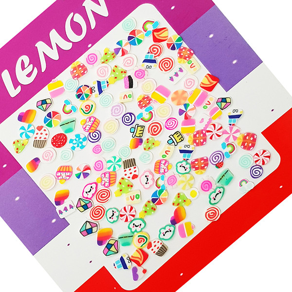 مجموعه تزیین ناخن لمون مدل SWE12