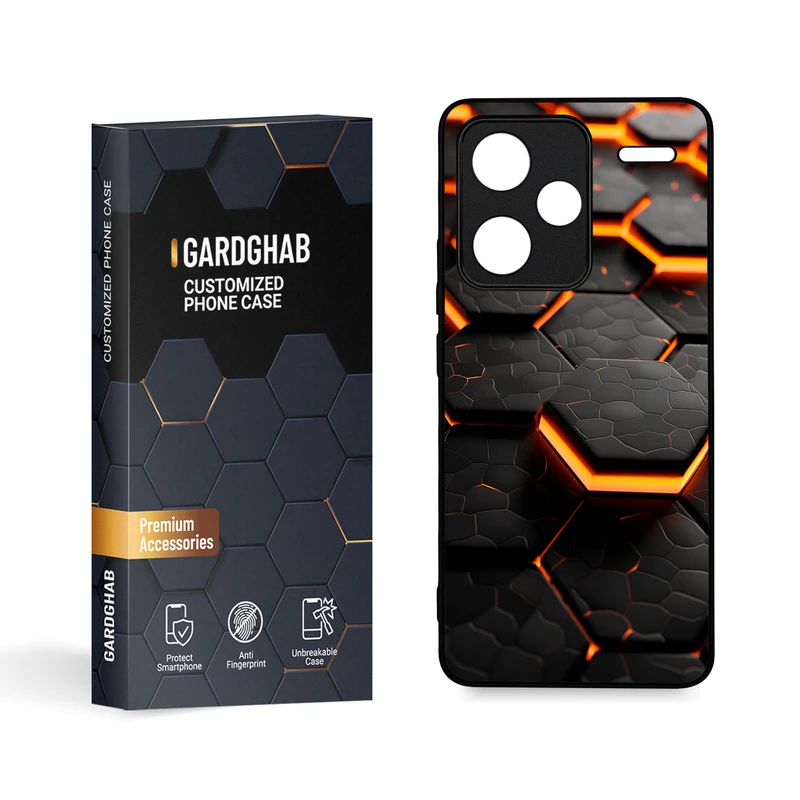 کاور گارد قاب مدل ساده مناسب برای گوشی موبایل شیائومی Redmi Note 13 Pro Plus 5G